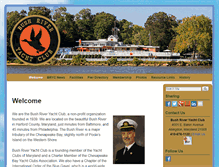 Tablet Screenshot of bushriveryachtclub.org